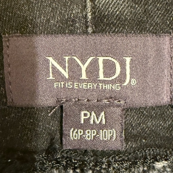 NYDJ Women's Straight Leg Jeans in Black - Picture 5 of 5